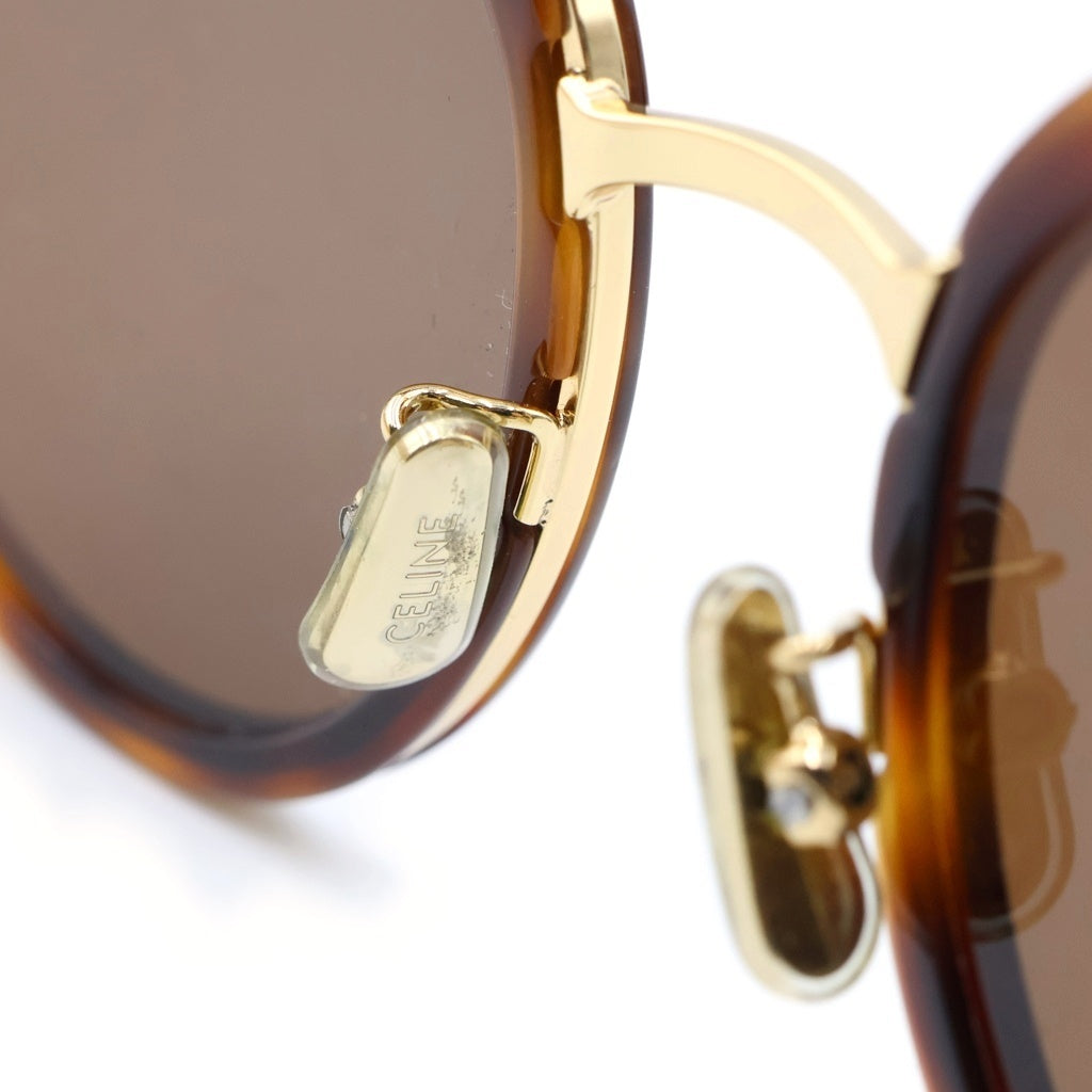 CELINE(セリーヌ) キャッツアイフレーム カラーレンズ サングラス メガネ 眼鏡 アイウェア ブラウン CL40203U レディース