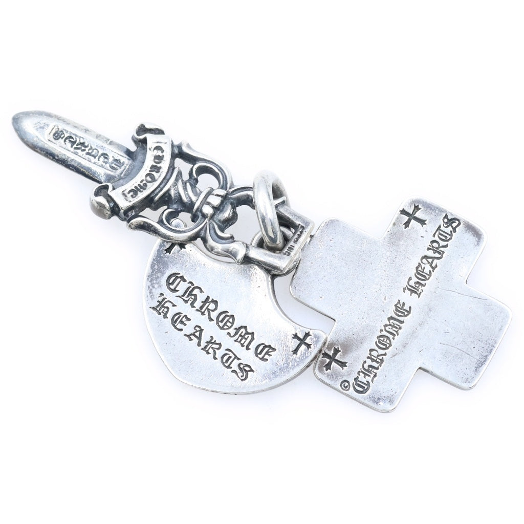 CHROME HEARTS(クロムハーツ) 3TRINKETS 3トリンケッツ ペンダントトップ シルバー BCA202