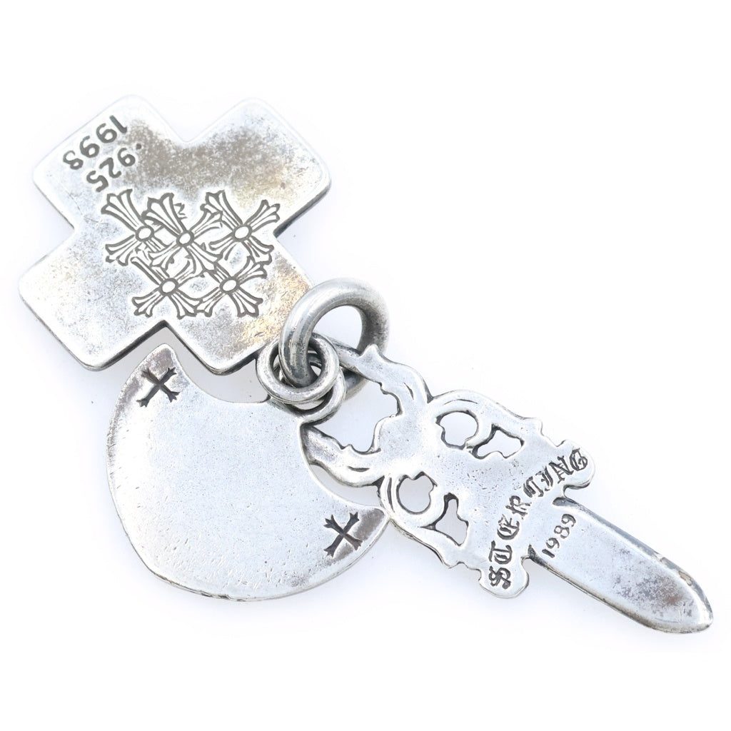 CHROME HEARTS(クロムハーツ) 3TRINKETS 3トリンケッツ ペンダントトップ シルバー BCA202