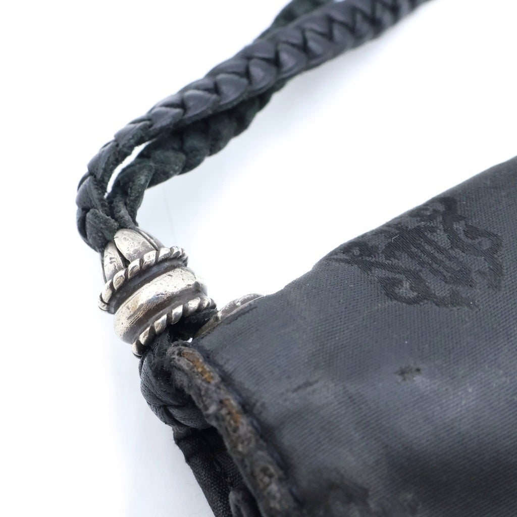 CHROME HEARTS(クロムハーツ) 2ZIPウォレット ナイロン 二つ折り財布 ブラック