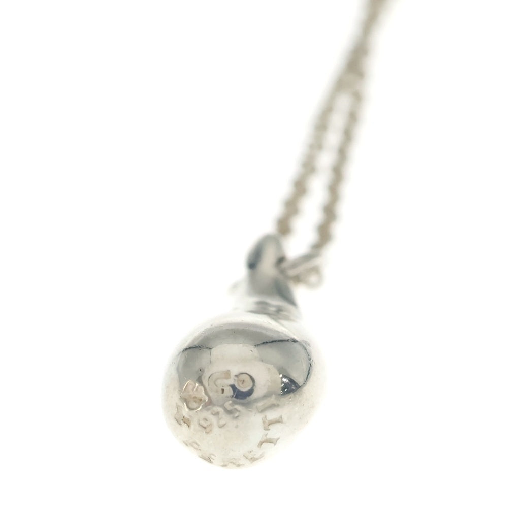 TIFFANY & Co.(ティファニー) エルサペレッティ ティアドロップ ネックレス ペンダント チェーン シルバー SV925 レディース