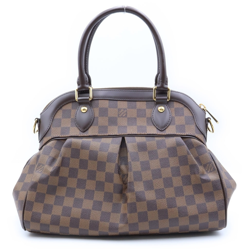 LOUIS VUITTON(ルイヴィトン) トレヴィPM ハンドバッグ 2way ショルダー ダミエキャンバス PVCレザー ブラウン N51997 レディース