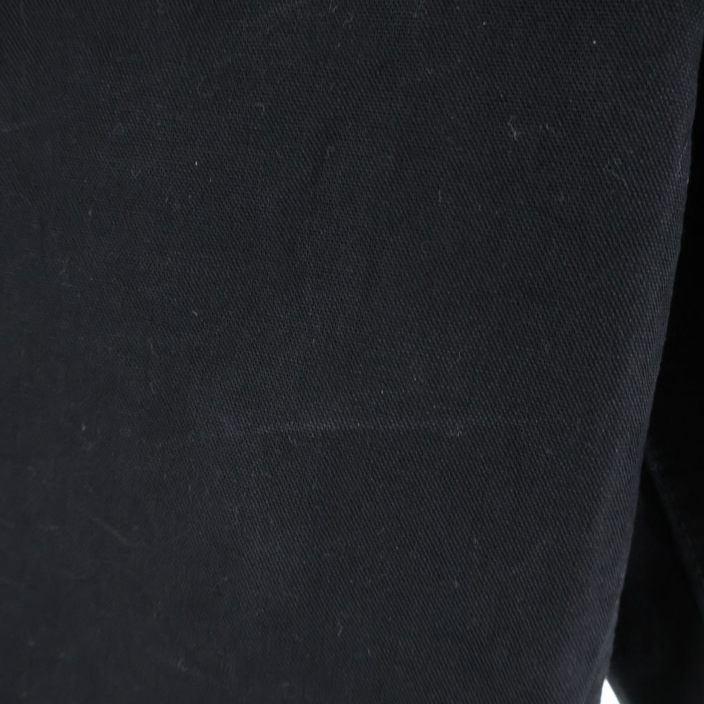 SAINT LAURENT PARIS(サンローランパリ) アイコニック ル スモーキング ローウエスト トラウザー タキシードパンツ ブラック 4607849