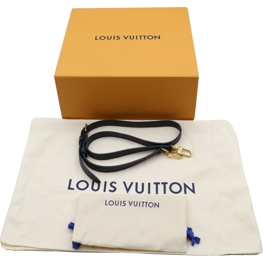 LOUIS VUITTON(ルイヴィトン) モノグラム・アンプラント オンザゴーPM 2WAYバッグ ハンドバッグ ショルダーバッグ トートバッグ ブラック レザー M45653 ゴールド金具 レディース
