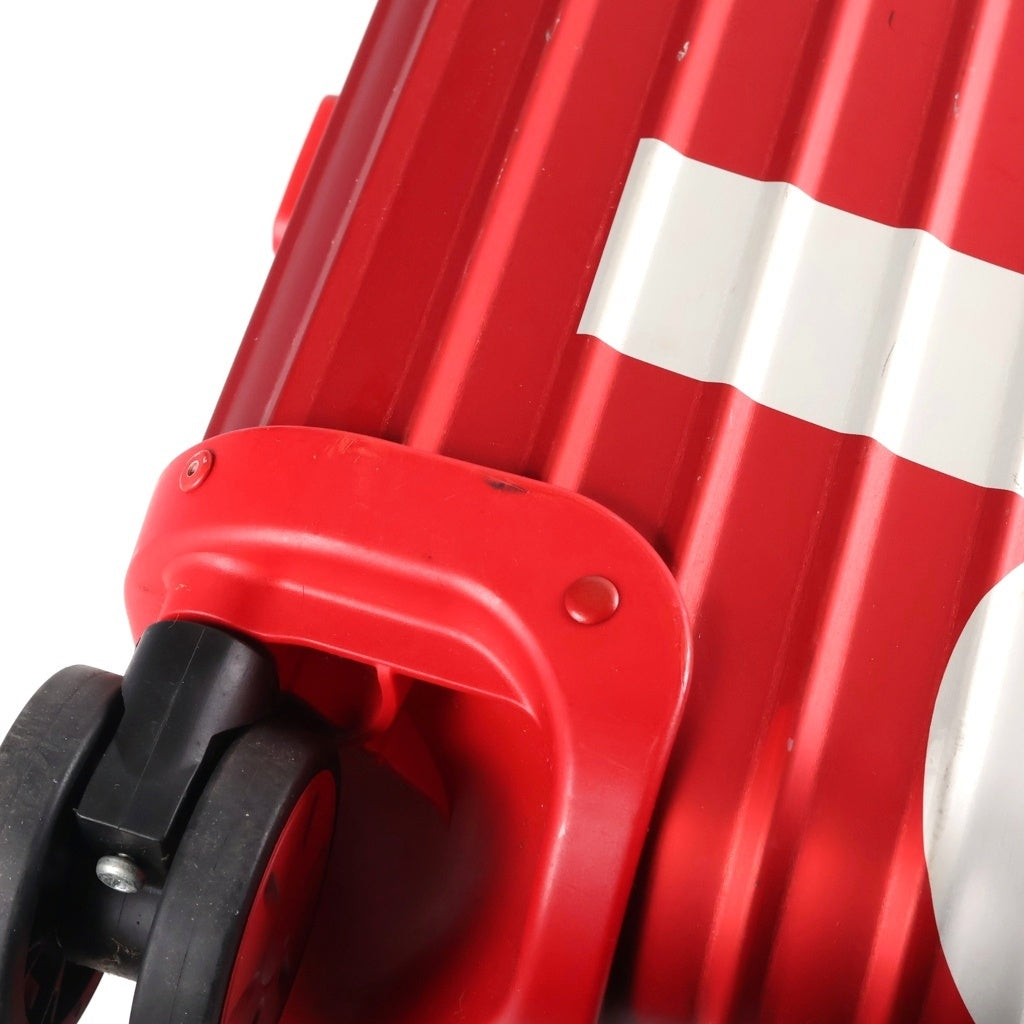 SUPREME(シュプリーム) 18SS ×RIMOWA Topas Multiwheel 45L リモワ トパーズ マルチウィール キャリーケース スーツケース レッド