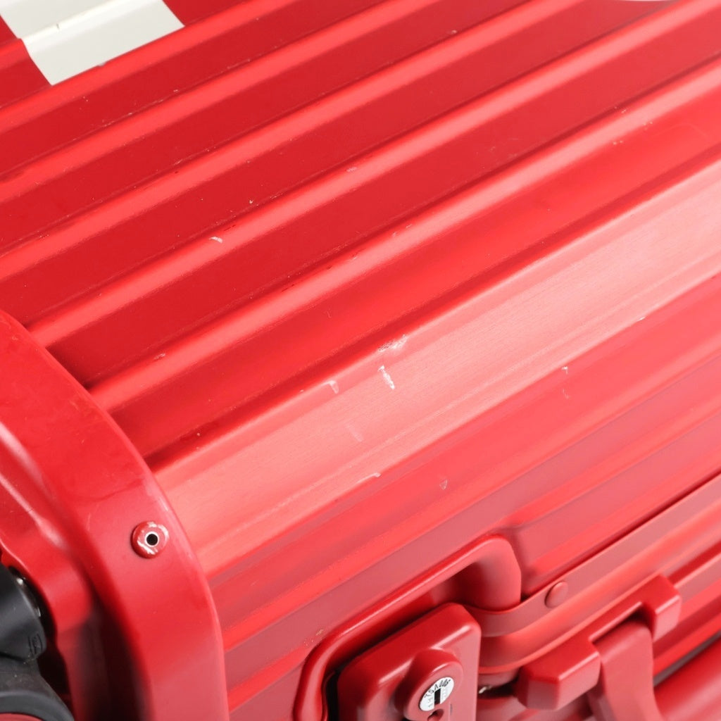 SUPREME(シュプリーム) 18SS ×RIMOWA Topas Multiwheel 45L リモワ トパーズ マルチウィール キャリーケース スーツケース レッド