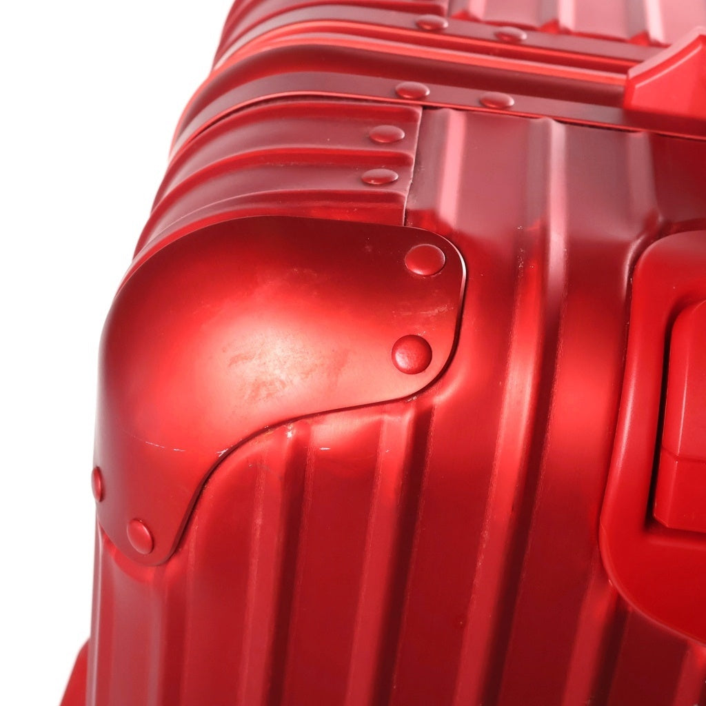 SUPREME(シュプリーム) 18SS ×RIMOWA Topas Multiwheel 45L リモワ トパーズ マルチウィール キャリーケース スーツケース レッド