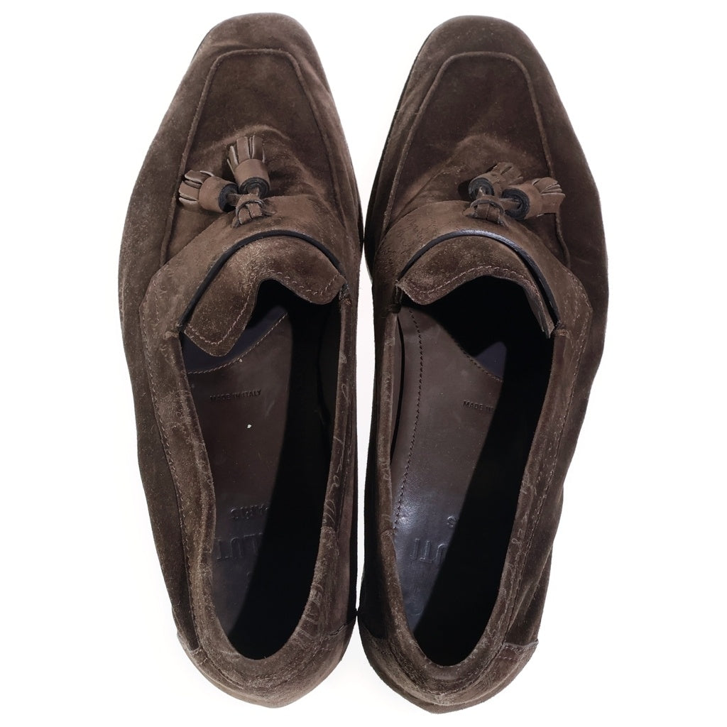 Berluti(ベルルッティ) ロレンツォ ローファー ブラウン スエード 革靴