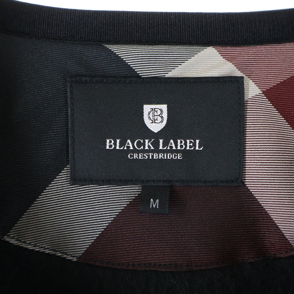 BLACK LABEL CRESTBRIDGE(ブラックレーベルクレストブリッジ) フリース カーディガン ジャケット ブラック アクリル/ナイロン 51P66-466-09