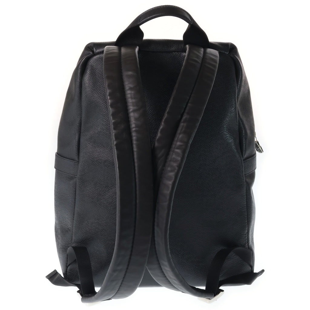 LOUIS VUITTON(ルイヴィトン) タイガ ディスカバリー リュックサック バックパック ブラック ノワール レザー M33450 シルバー金具 レディース