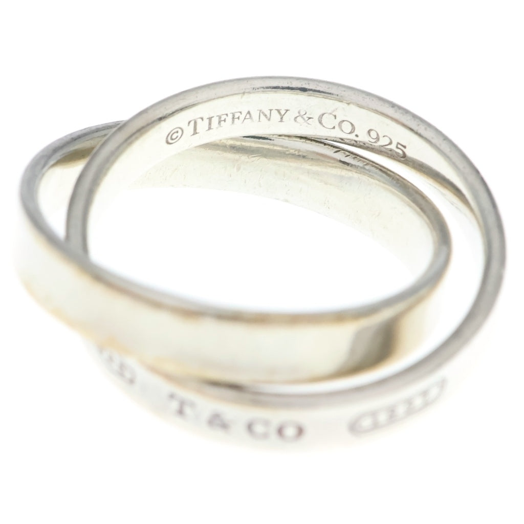 TIFFANY & Co.(ティファニー) 1837 インターロッキングサークル リング シルバー 925 #11 レディース