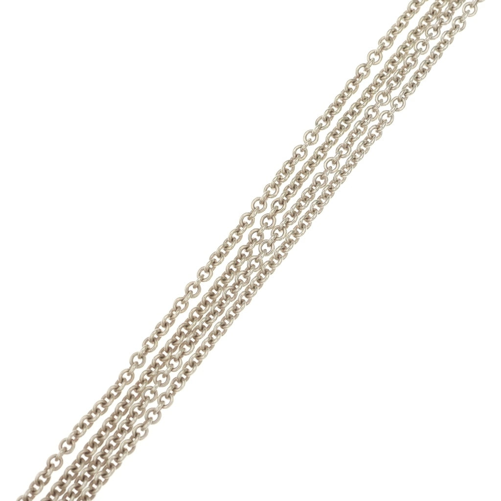TIFFANY & Co.(ティファニー) インフィニティ ダブルチェーン ネックレス ペンダント シルバー 925 レディース