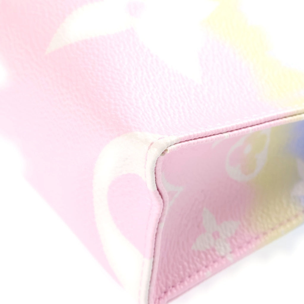 LOUIS VUITTON(ルイヴィトン) LVエスカル ポッシュトワレ26 セカンドバッグ クラッチバッグ マルチカラー パステルカラー レザー M69137 シルバー金具 レディース