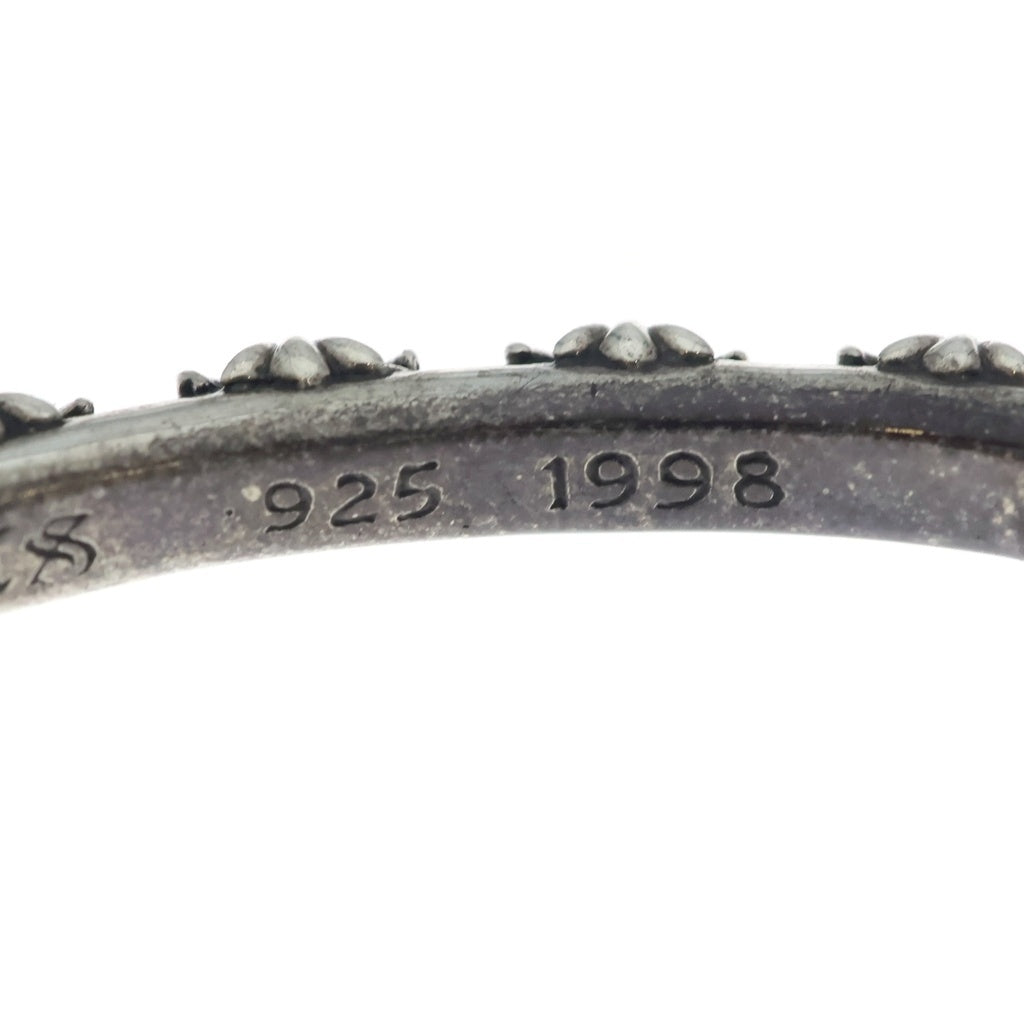 CHROME HEARTS(クロムハーツ) BANGLE CROSS クロスバンドバングル ブレスレット シルバー BCA124
