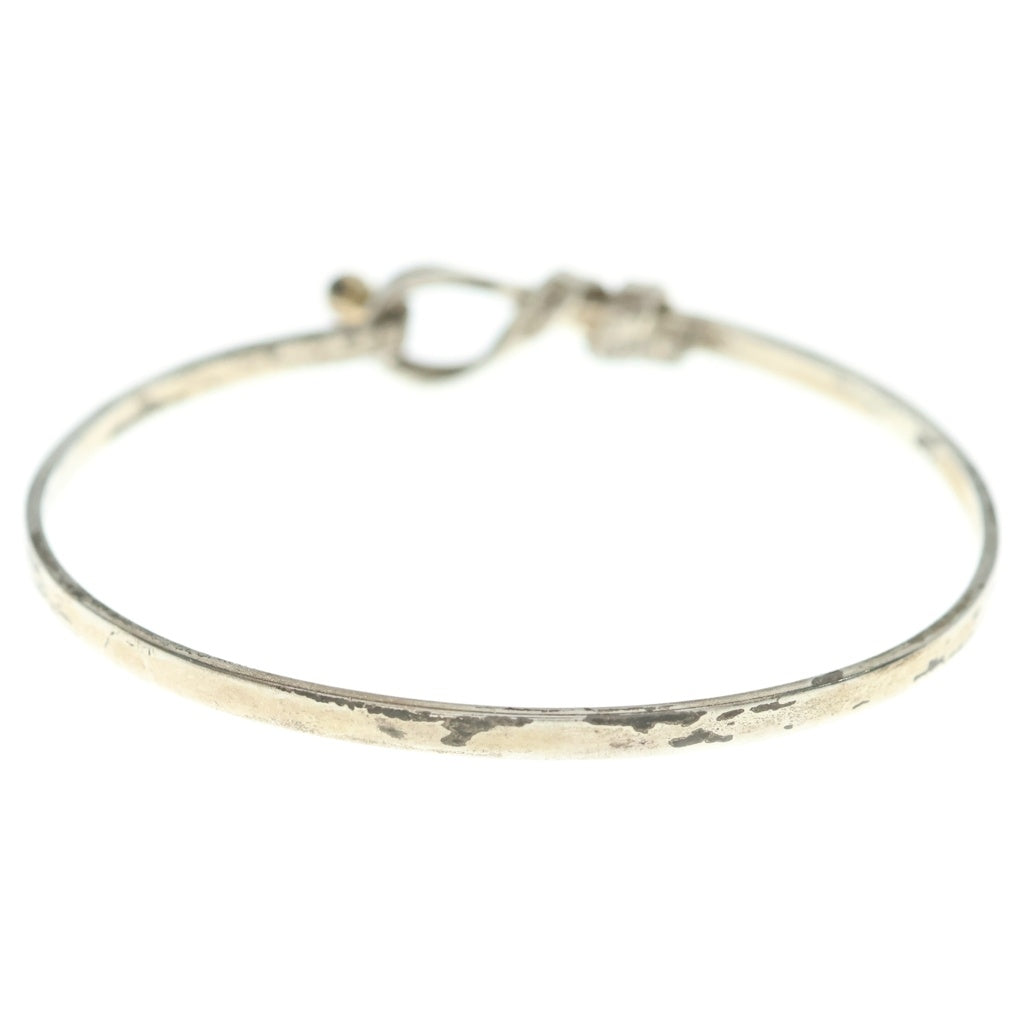 TIFFANY & Co.(ティファニー) フック&アイ ノット バングル SV925 Au750シルバー×ゴールド レディース
