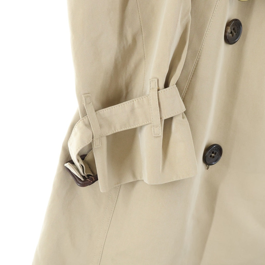 BURBERRY(バーバリー) ダブルトレンチロングコート ベージュ レディース