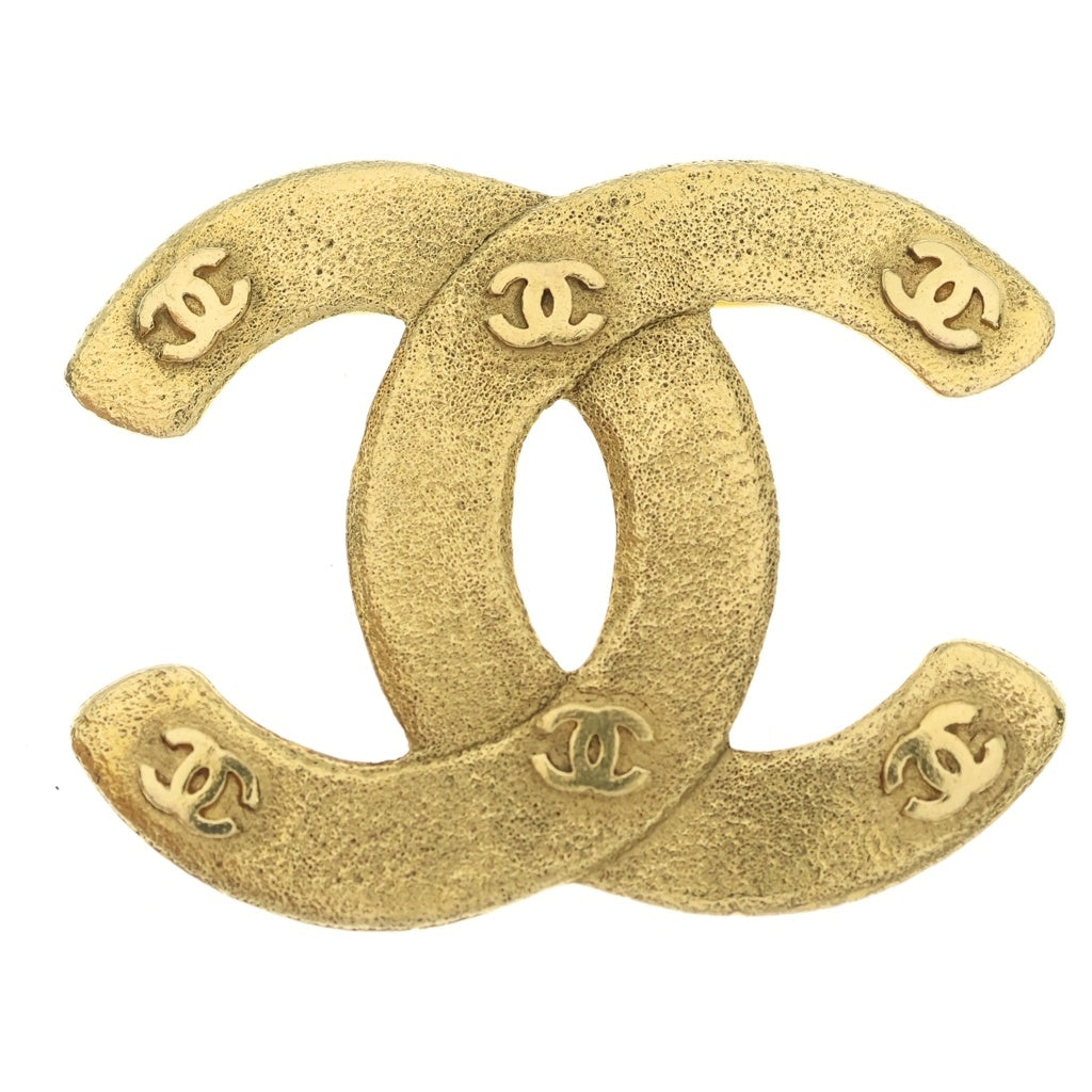 CHANEL(シャネル) ココマーク ブローチ メタル ゴールド 1264 レディース