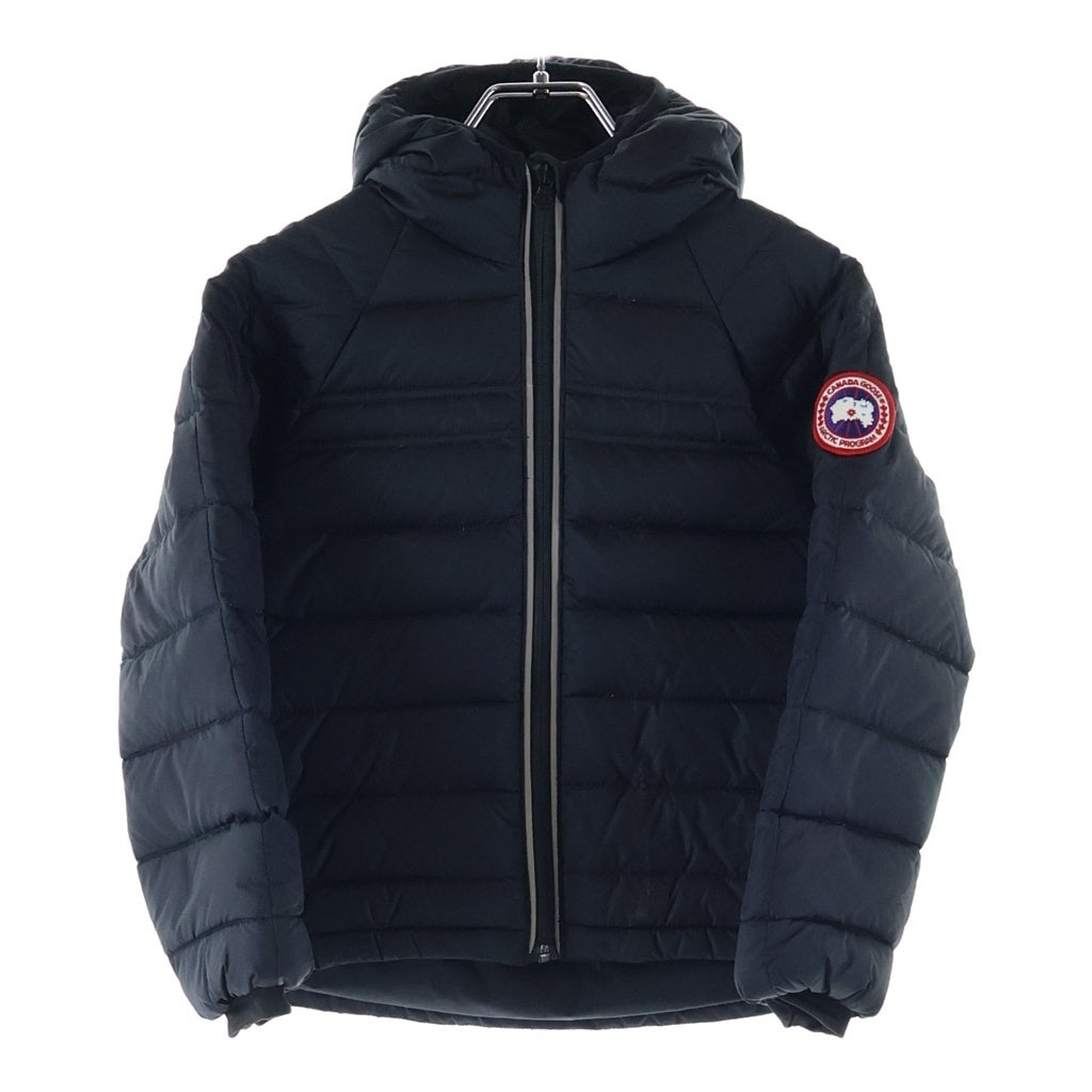CANADA GOOSE(カナダグース) SHERWOOD HOODY シャーウッドフーディ ダウンジャケット キッズ ブラック
