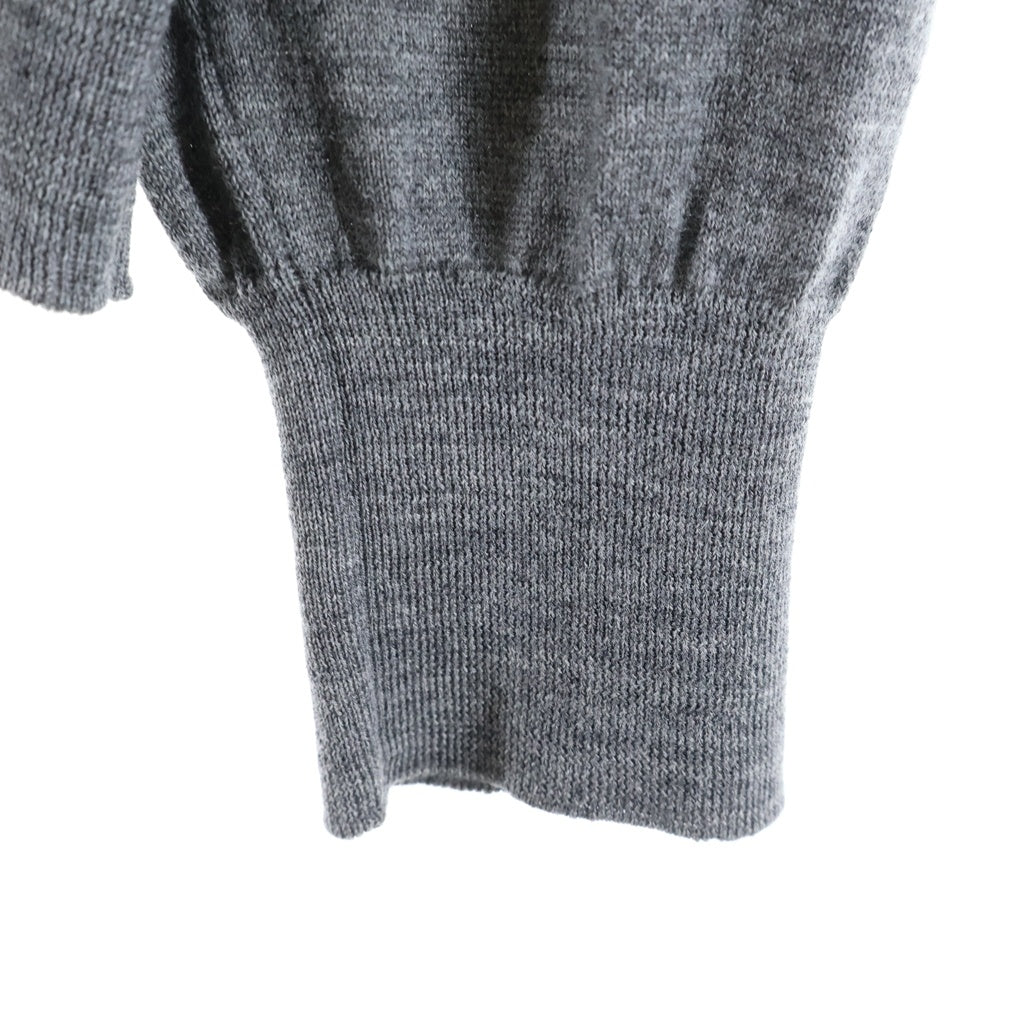 Dior HOMME(ディオールオム) Bee刺繍 ニットカーディガン ウール グレー 003M201BT532