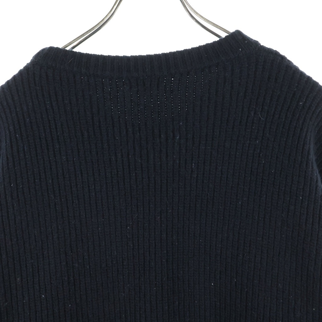 CELINE(セリーヌ) ロゴ刺繍 オーバーサイズ ニット セーター ブラック 2A19R423