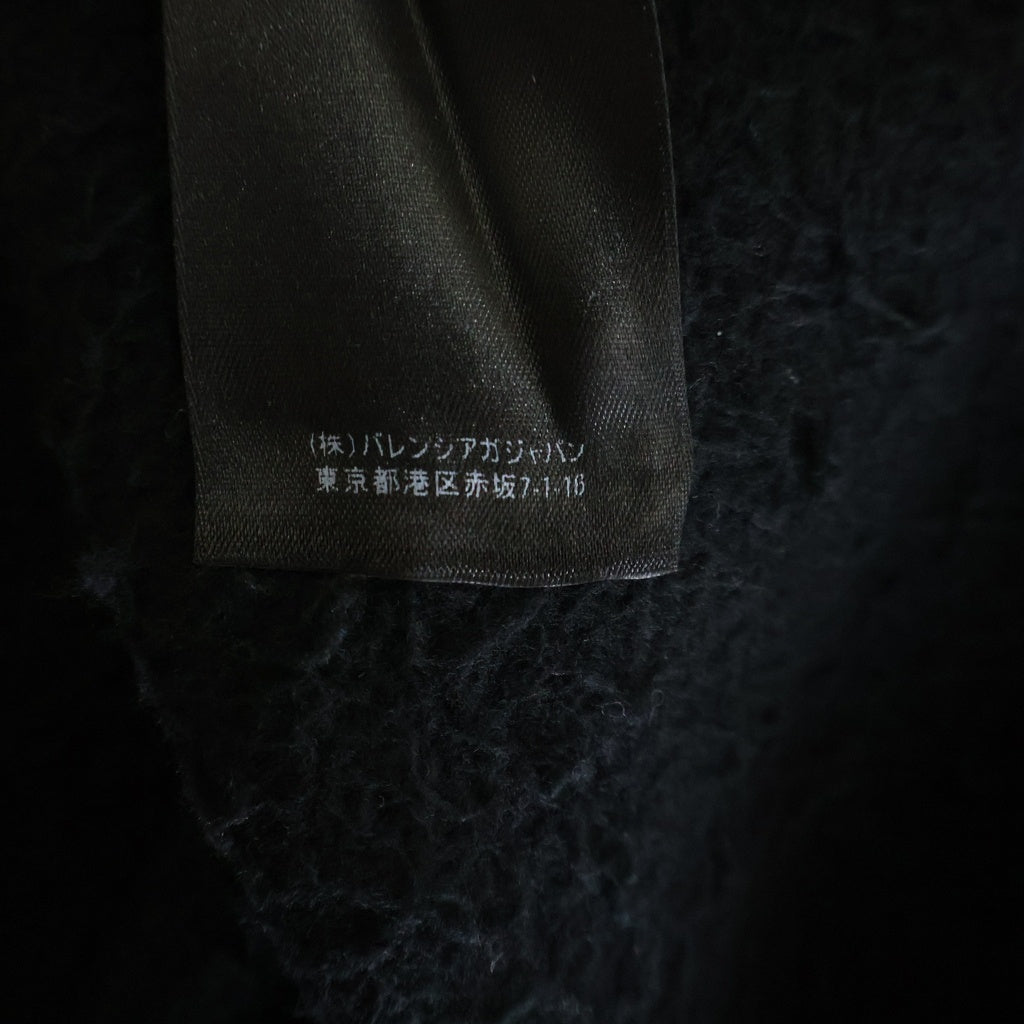 BALENCIAGA(バレンシアガ) 22SS スライムペイントロゴ スウェットプルオーバー パーカー ワイドフィット オーバーサイズブラック 674986 TLVF2