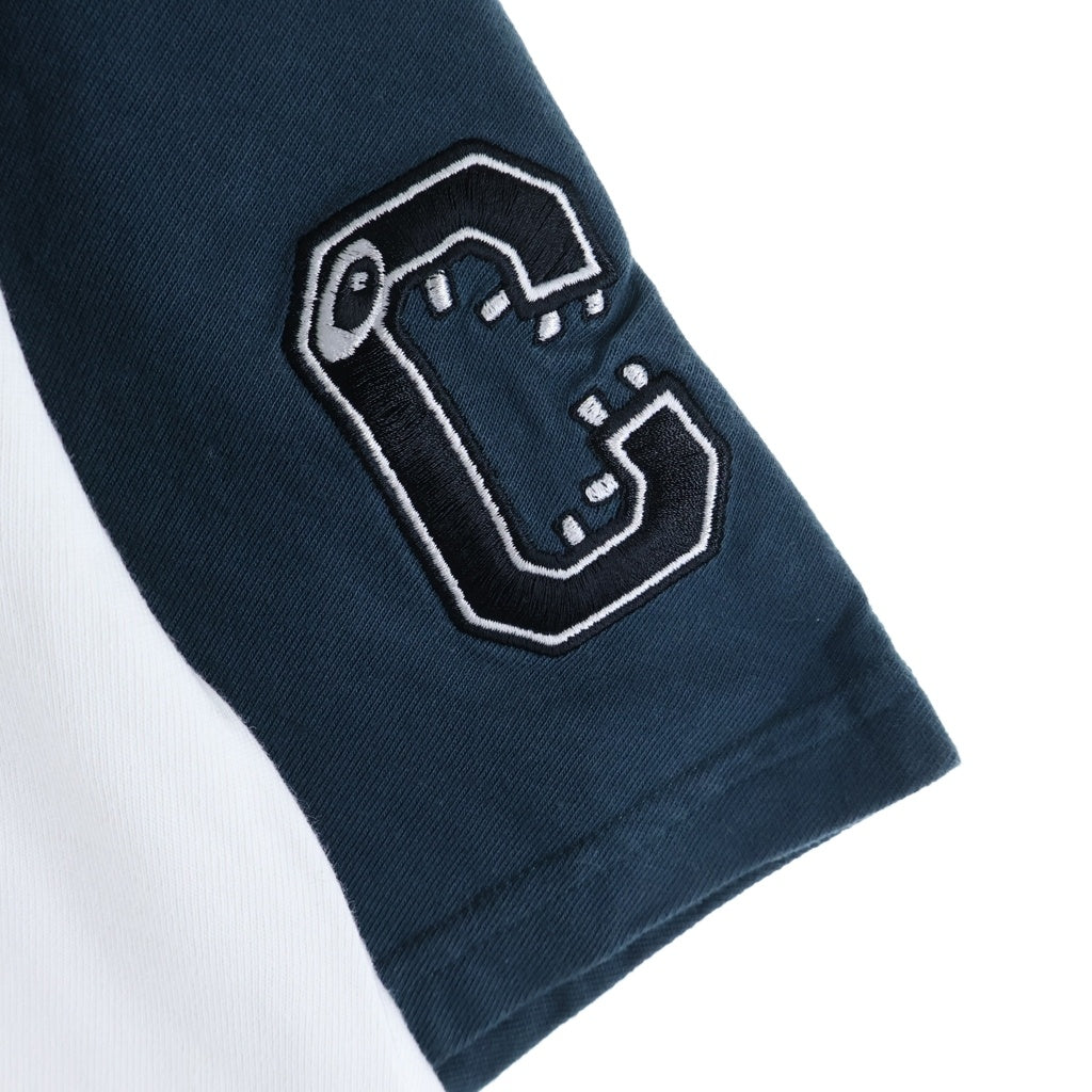 DIOR(ディオール) ケニーシャーフ ロゴ刺繍 オーバーサイズ半袖Tシャツ カットソー グリーン/ホワイト 193J646A055