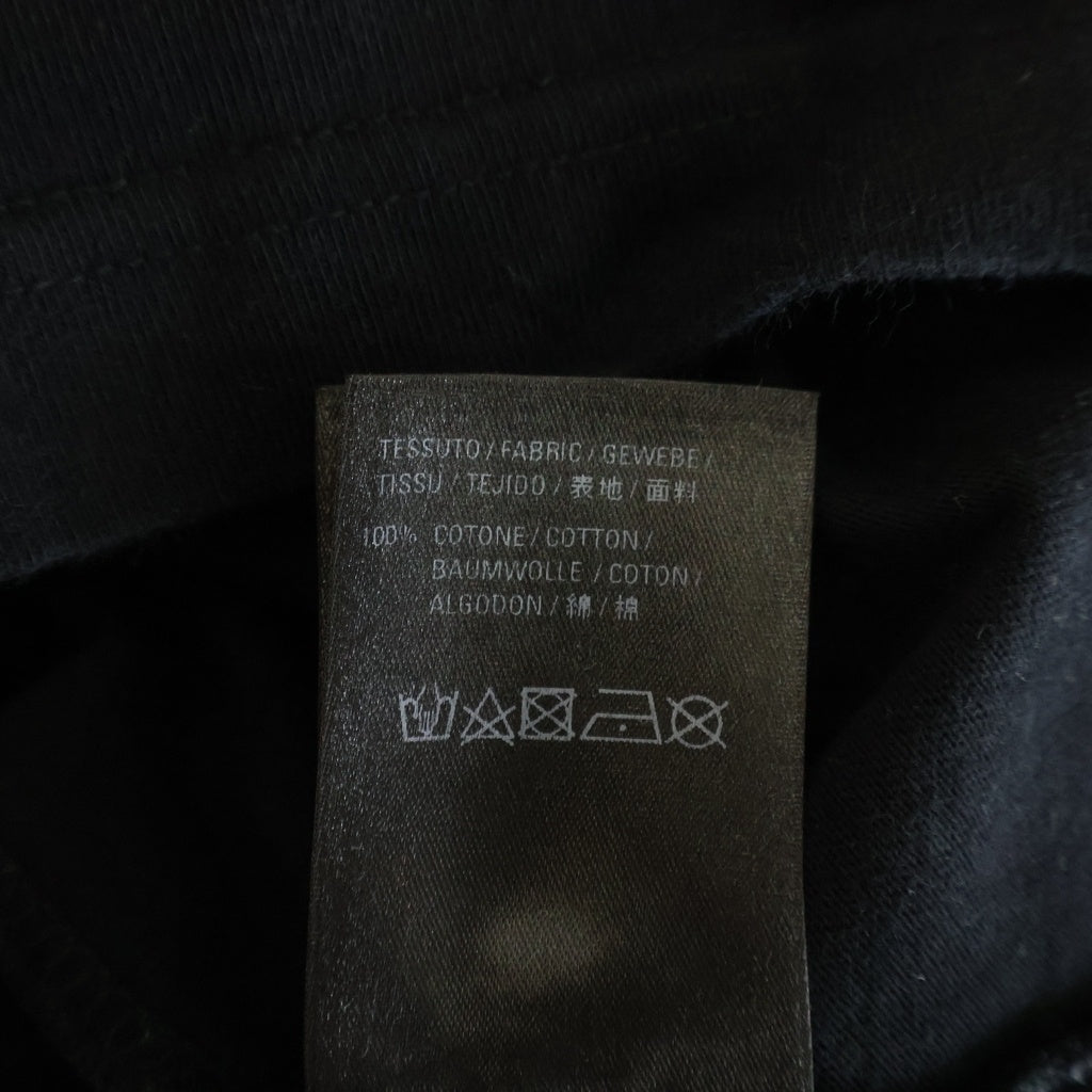 BALENCIAGA(バレンシアガ) 20SS BB ロゴプリント オーバーサイズ半袖Tシャツ カットソー ブラック 594579 THV63
