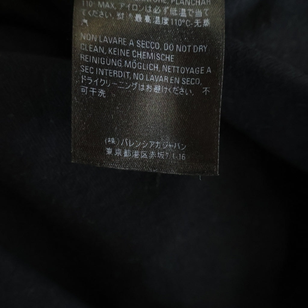 BALENCIAGA(バレンシアガ) 20SS BB ロゴプリント オーバーサイズ半袖Tシャツ カットソー ブラック 594579 THV63