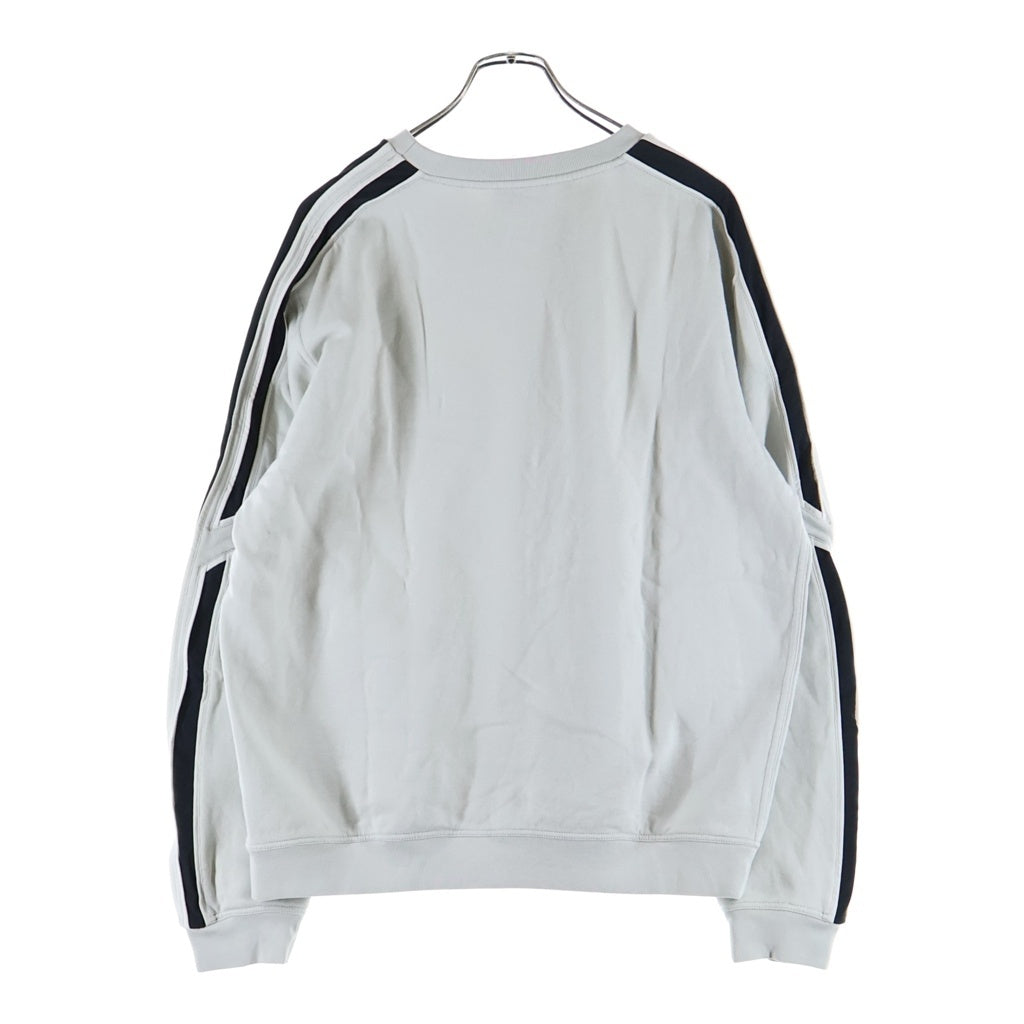 HERMES(エルメス) ランH 袖ラインロゴ 長袖スウェット トレーナー グレー系
