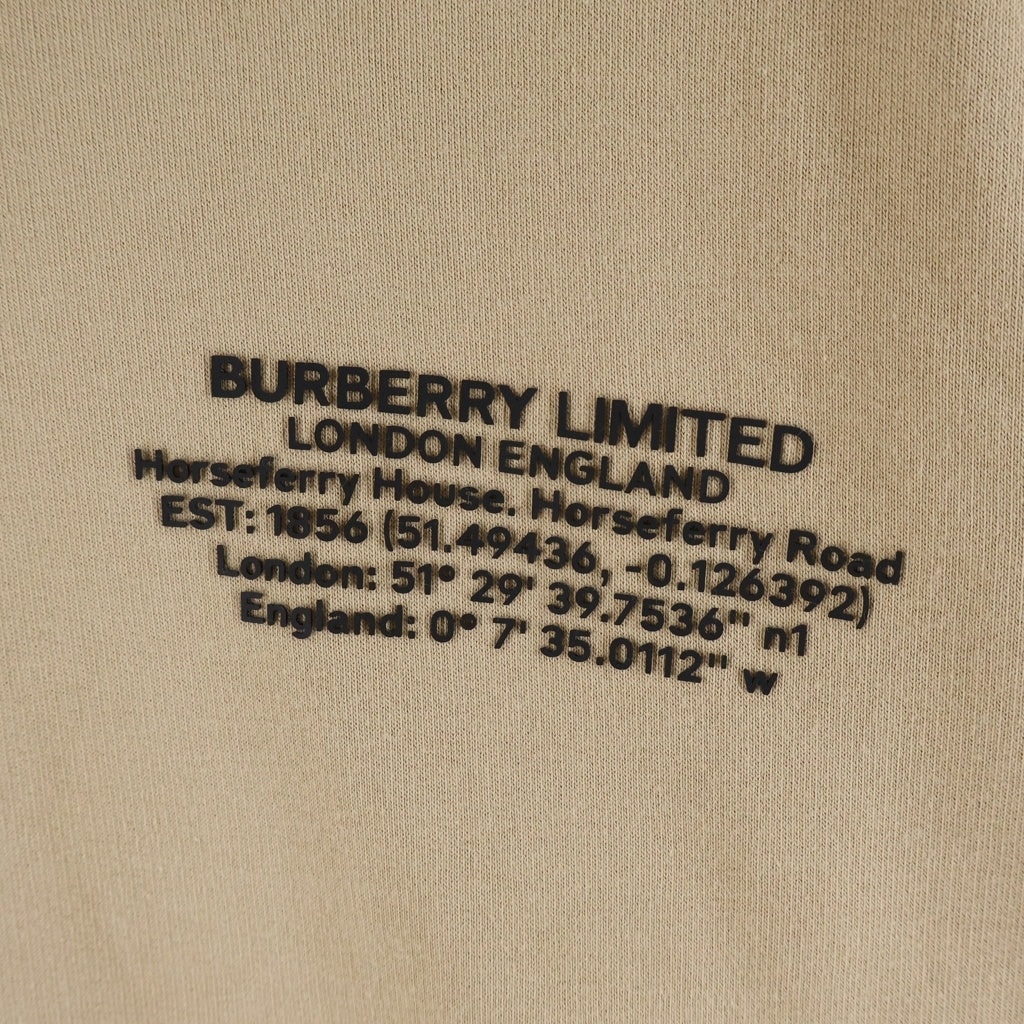 BURBERRY(バーバリー) ラバーロゴ クルーネックスウェット トレーナー ブラウン 8043277