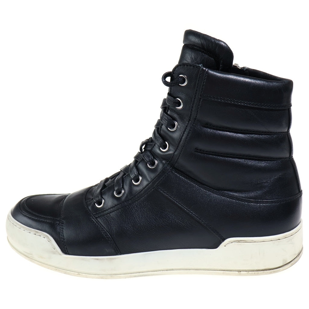 BALMAIN(バルマン) ハイカット スニーカー ブラック レザー
