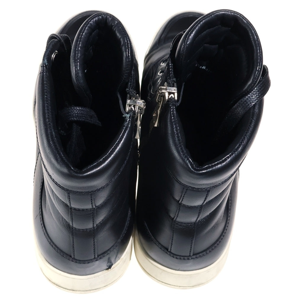 BALMAIN(バルマン) ハイカット スニーカー ブラック レザー
