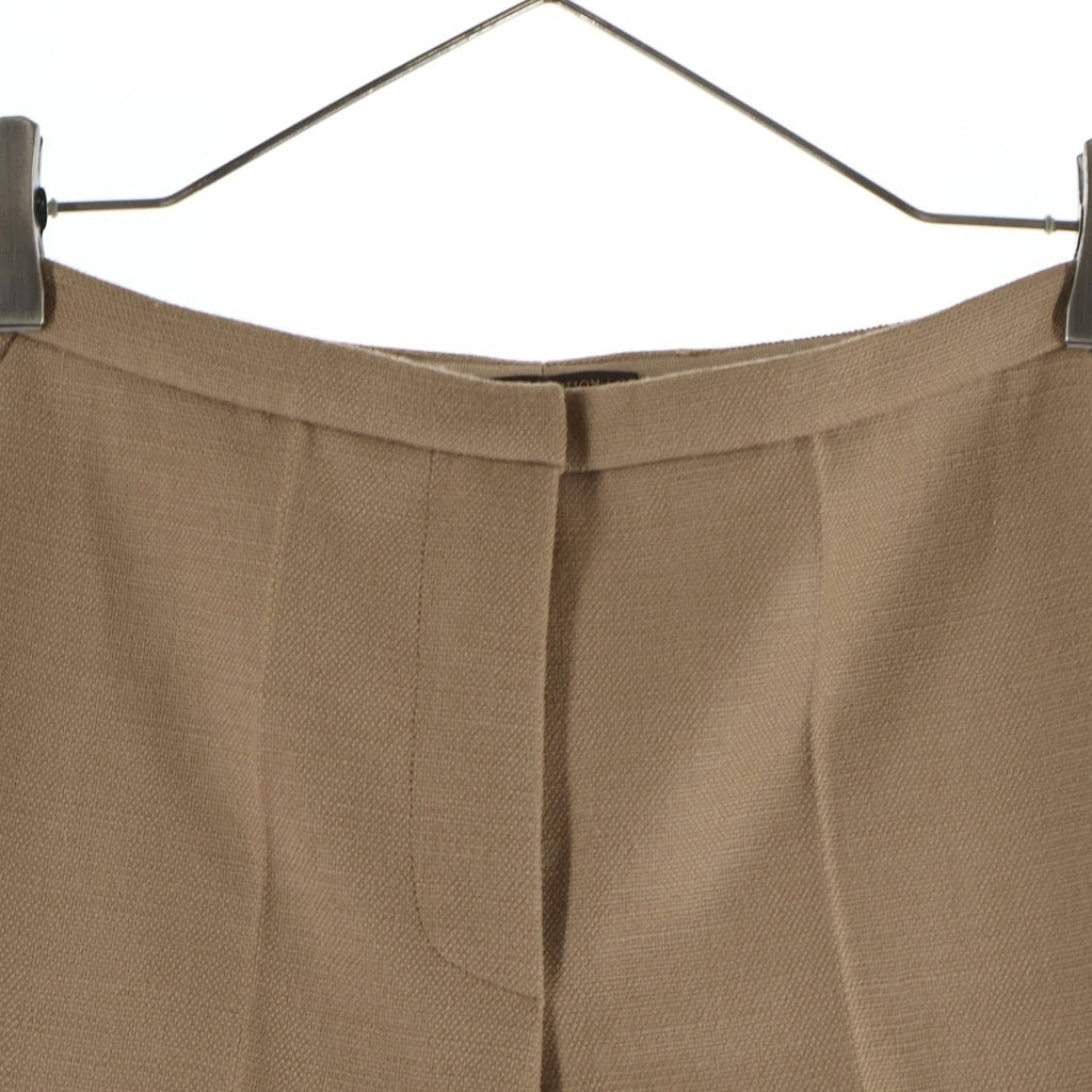 LOUIS VUITTON(ルイヴィトン) スラックス パンツ ビジュー付き ウール ブラウン RW122B F2PA44UAT レディース