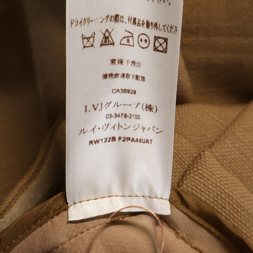 LOUIS VUITTON(ルイヴィトン) スラックス パンツ ビジュー付き ウール ブラウン RW122B F2PA44UAT レディース
