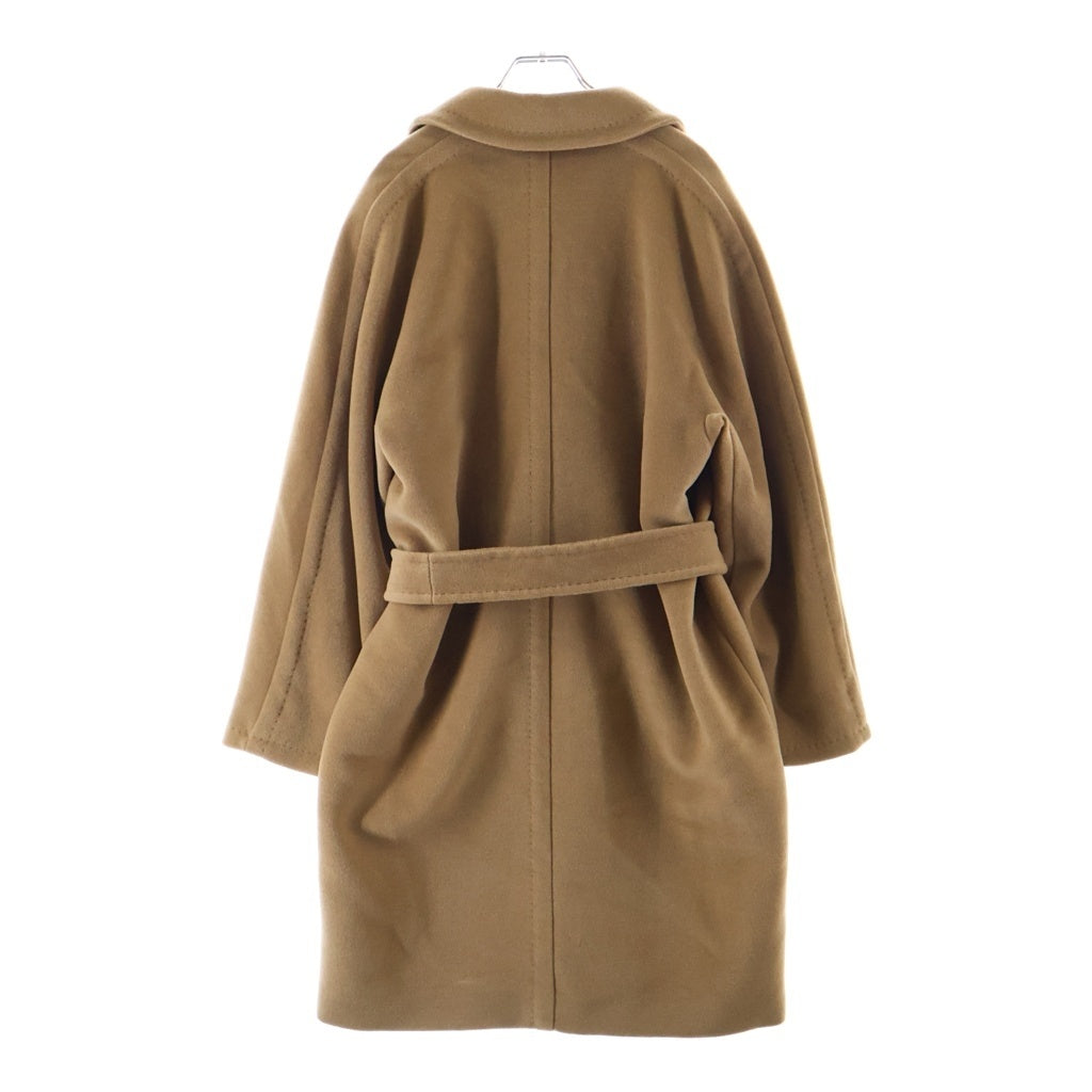 Max Mara(マックスマーラ) ダブルブレスト ロング コート アウター ベルト付き キャメル ブラウン 101601096 レディース