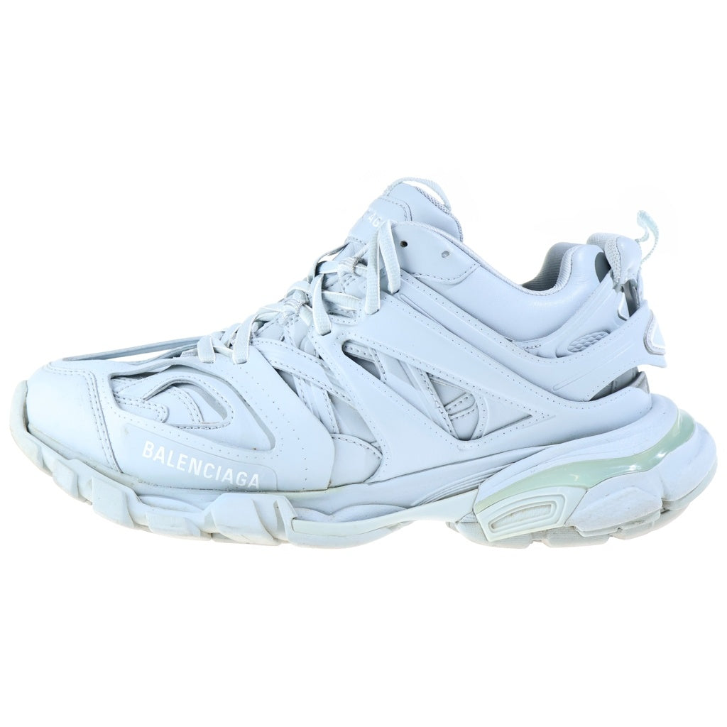 BALENCIAGA(バレンシアガ) トラック スニーカー ローカット メッシュ レザー グレーブルー 542436 レディース