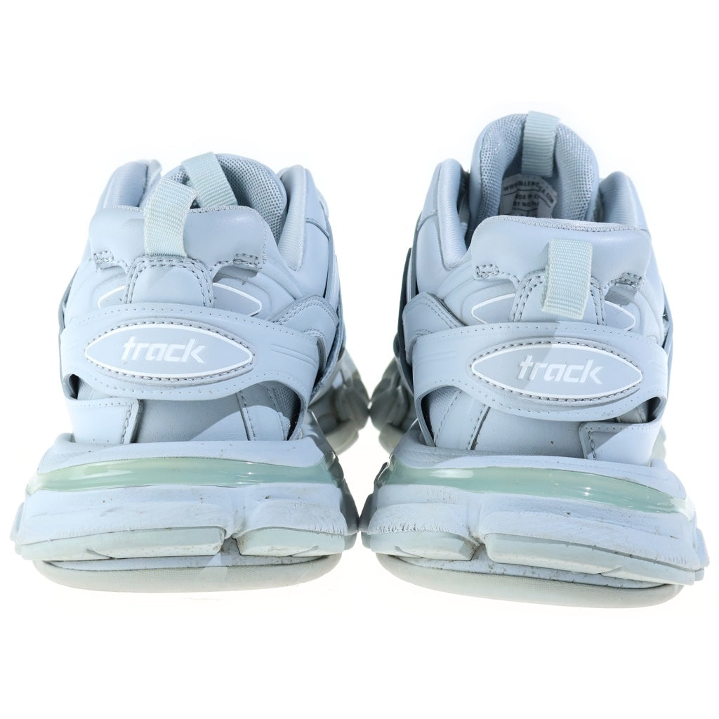BALENCIAGA(バレンシアガ) トラック スニーカー ローカット メッシュ レザー グレーブルー 542436 レディース