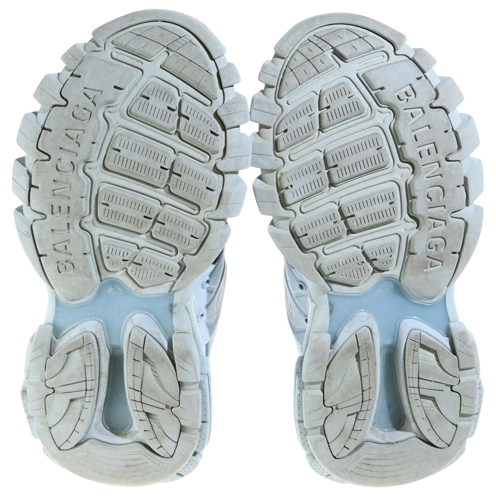 BALENCIAGA(バレンシアガ) トラック スニーカー ローカット メッシュ レザー グレーブルー 542436 レディース