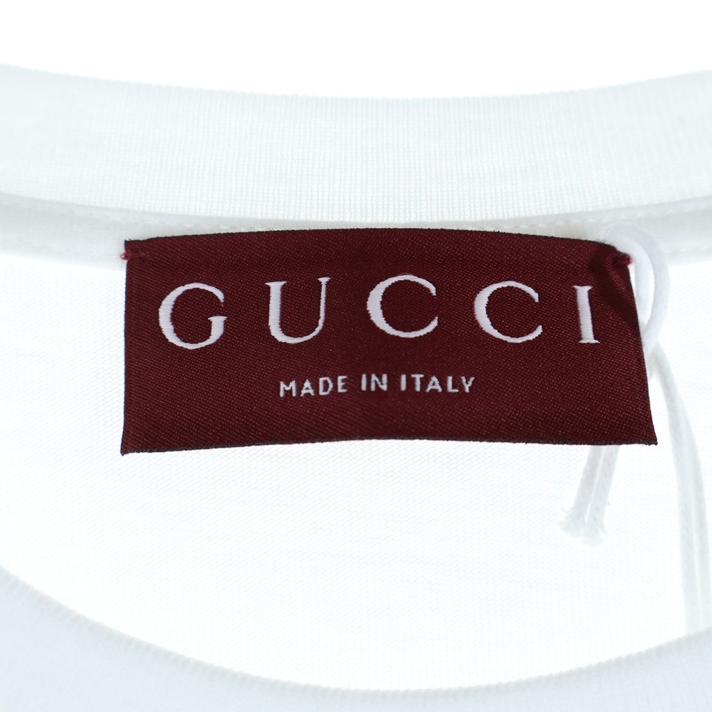 GUCCI(グッチ) ヒグチユウコ Tシャツ コットンジャージー ホワイト 837959