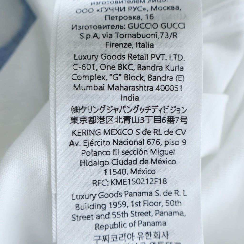 GUCCI(グッチ) ヒグチユウコ Tシャツ コットンジャージー ホワイト 837959