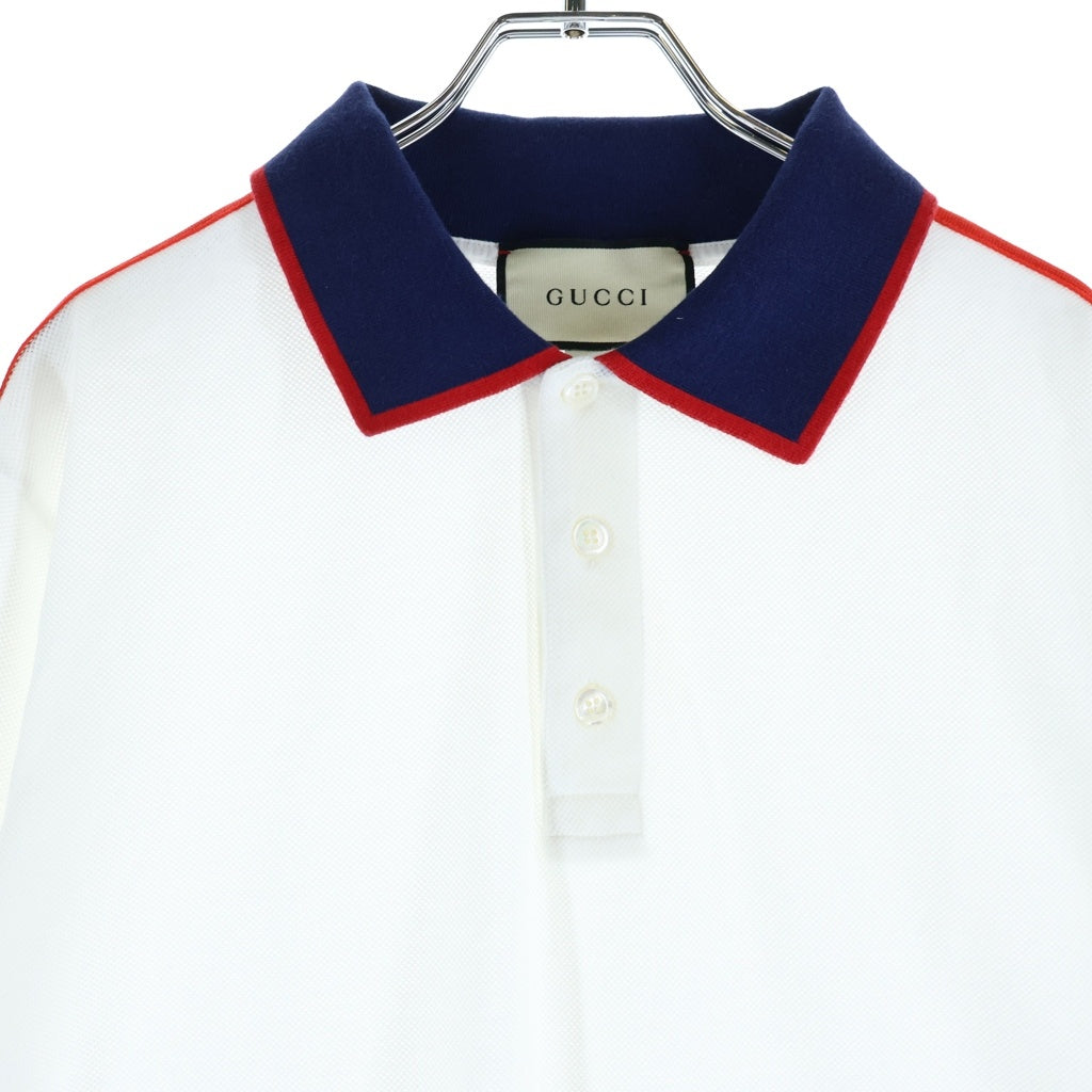 GUCCI(グッチ) 19SS ポロシャツ 半袖 カットソー コットン ホワイト 500972