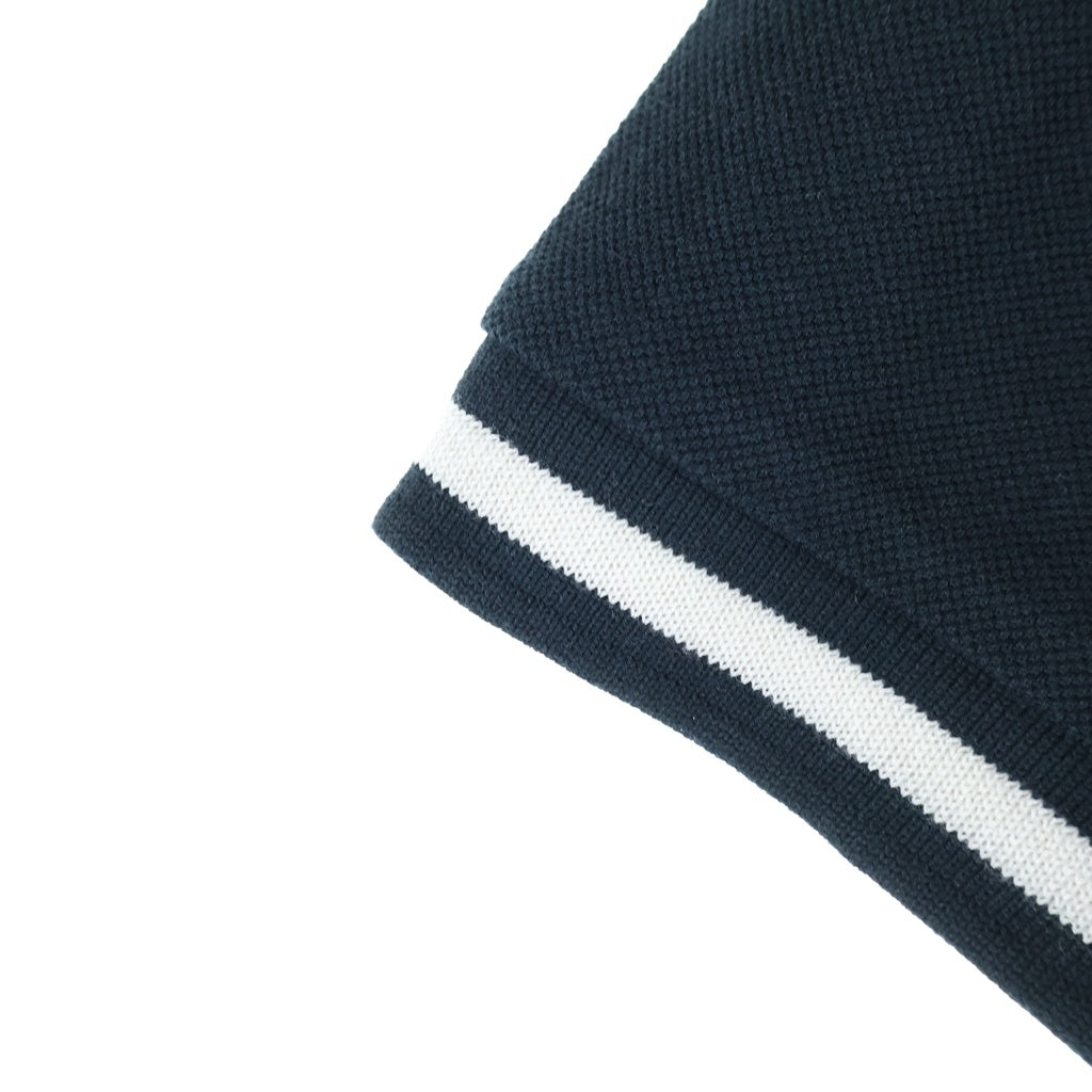 Dior HOMME(ディオールオム) BEE 刺繍 半袖 ポロシャツ Tシャツ コットン ブラック