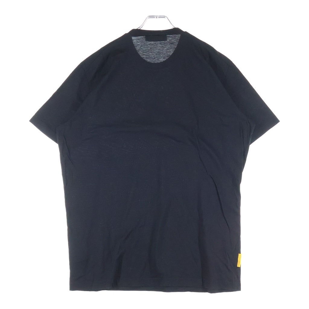 DSQUARED2(ディースクエアード) パックマンコラボ Tシャツ 半袖 カットソー コットン ブラック S71GD1352 S23009
