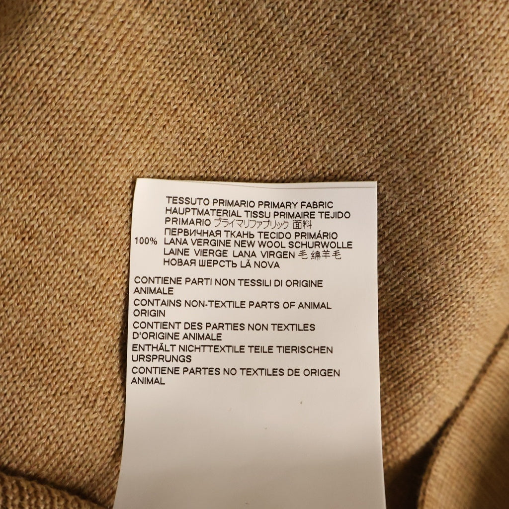DSQUARED2(ディースクエアード) カーディガン ワッペン 長袖 ブラウン S71HA1100 S17827