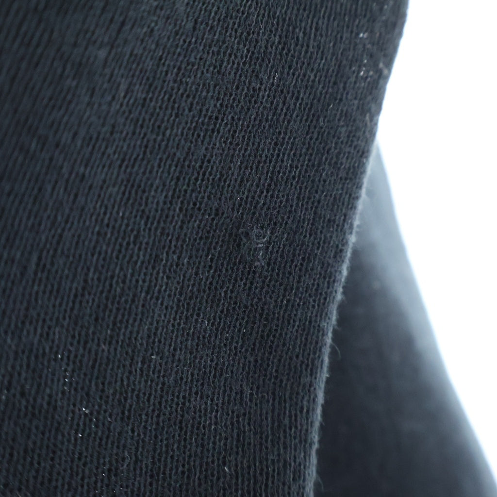 MONCLER(モンクレール) 25SS ロゴ刺繍 スナップボタン コットンニット カーディガン ブラック レディース K10939B00035