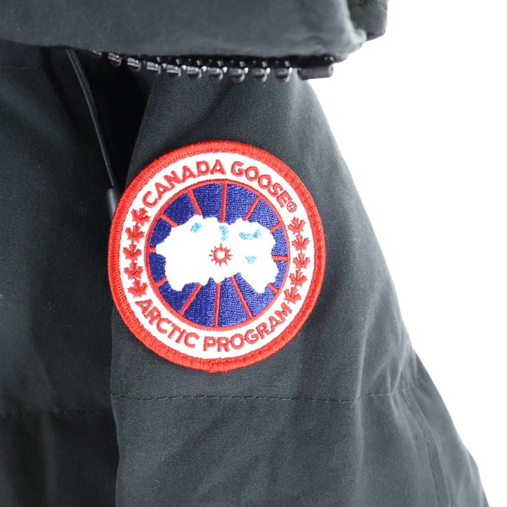 CANADA GOOSE(カナダグース) SHELBURNE シェルバーン ファーフーデッド ダウンジャケット ブラック 3802LA レディース