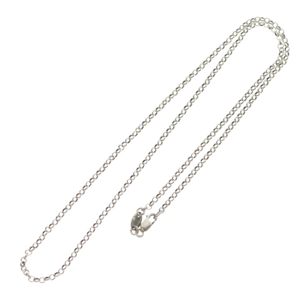 CHROME HEARTS(クロムハーツ) NECKCHAIN R18 ロールチェーンネックレス 18inch シルバー BCA083