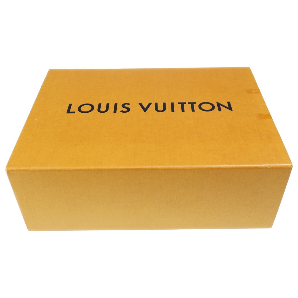 LOUIS VUITTON(ルイヴィトン) ロゴ刺繍 デニム エスパドリーユ ローカットシューズ スニーカー インディゴ レディース