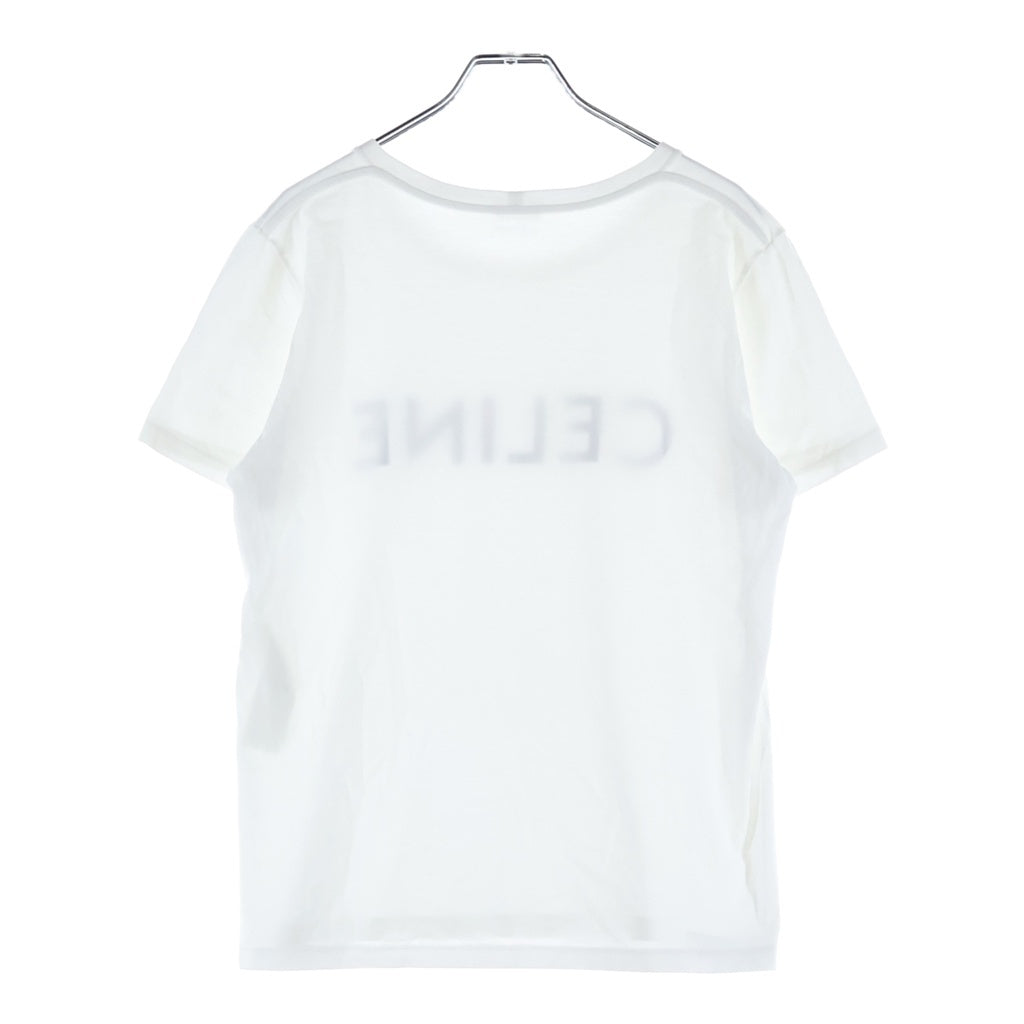 CELINE(セリーヌ) ロゴプリント 半袖Tシャツ カットソー ホワイト 2X314916G レディース