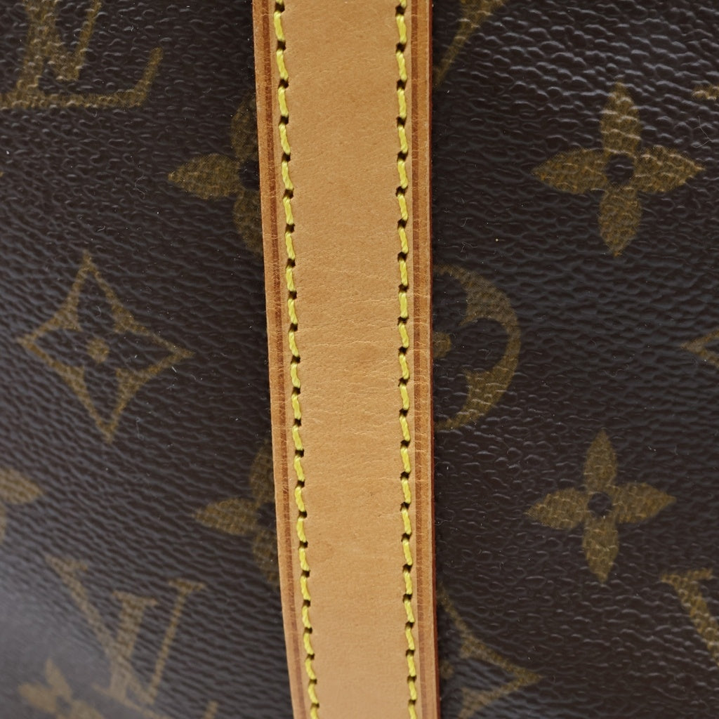 LOUIS VUITTON(ルイヴィトン) モノグラム バケット トートバッグ ハンドバッグ ブラウン レザー×PVC M42236 ゴールド金具 レディース